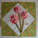 Spring Posies Quilt Block Tutorial