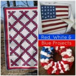red white blue projects to sew for the 4th of july | patchworkposse #freepatterns #holiday #summer