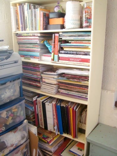 shelf Organizing the Sewing Room day 2 4