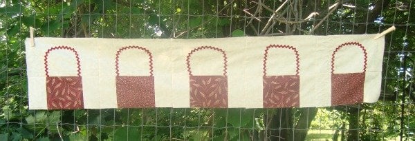 patchwork posse round robin row 12