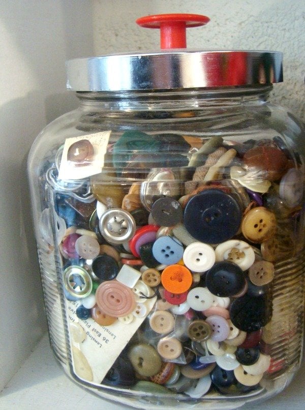 Sewing Studio {Spring Clean- organize notions}