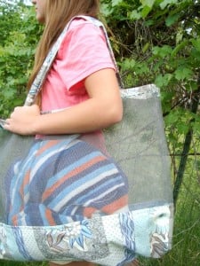 tote bag pattern / patchwork posse