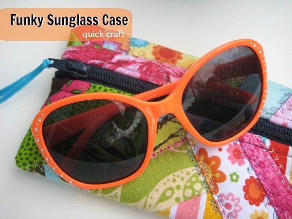 Sunglass Case Tutorial for Quilt Blocks Galore / patchwork posse