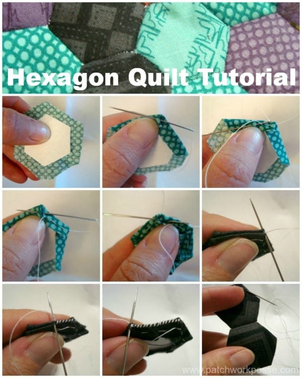 Hexagon Quilt Tutorial Patchwork Posse
