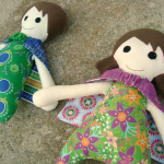 Super Hero Dolls and Shuffle Quilt Pattern