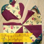 how to use applique to hide problems in your quilt blocks / patchworkposse.com