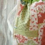 how to make a cinch sack tutorial / patchwork posse