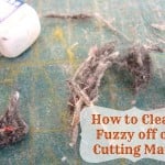 Cleaning your rotary cutting mat | patchworkposse.com
