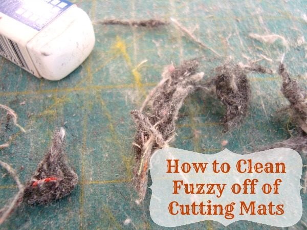 Cleaning your rotary cutting mat | patchworkposse.com