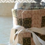 mason jar cozy tutorial