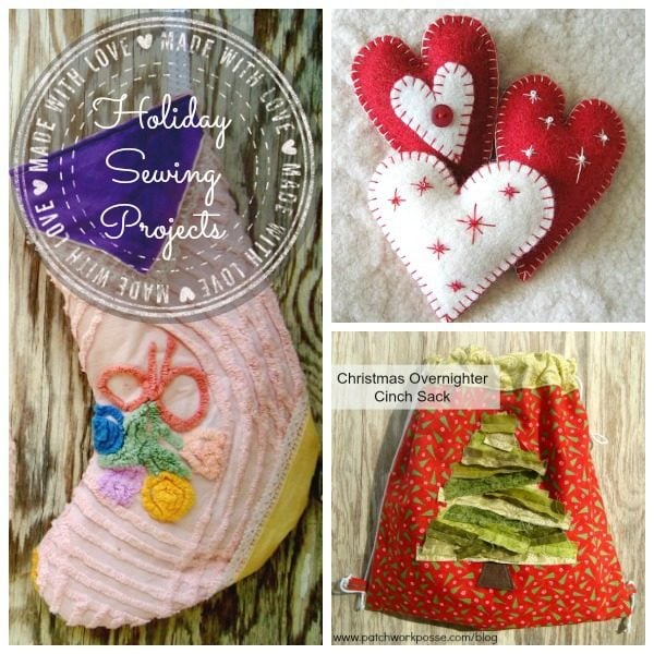 Simple Holiday Sewing Projects
