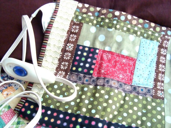 Heating Pad Cover- Sew it with a quilt block! Tutorial- patchworkposse.com