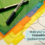 plastic applique templates