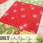 quilt as you go tutorial #quilt #machinequilt patchworkposse.com