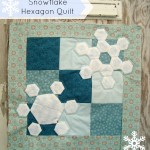 snowflake hexagon quilt tutorial. Included templates! | patchwork posse