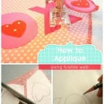 how to applique using fusible web | patchwork posse