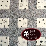 hashtag quilt block tutorial | patchwork posse