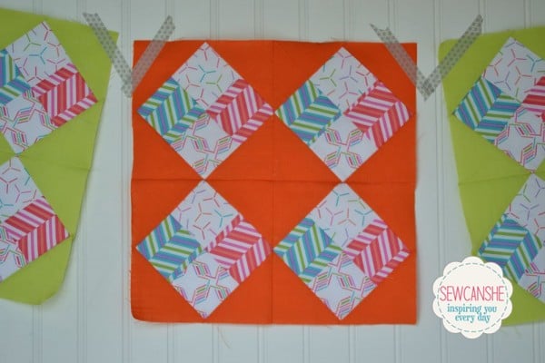 Round Robin Block 1 | Sew Can She | Patchwork Posse