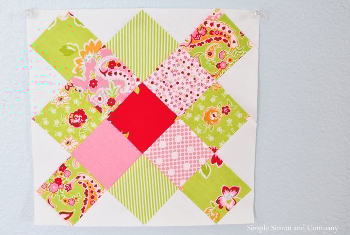 round robing quilt block
