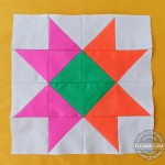 ribbon star quilt block tutorial | round robin |patchwork posse