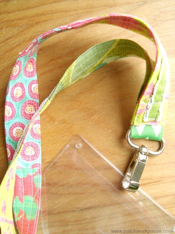 Quick & Easy - Ribbon Lanyard Tutorial 9 Lanyard tutorial with fabric and ribbon.