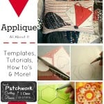 all about applique- tutorials, templates, tips and more! | patchwork posse