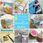 20 + Sewing Projects to keep your Creative Space Organized | patchwork posse | easy sewing project and free quilt patterns
