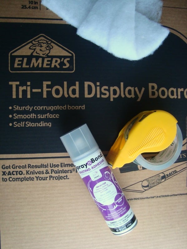 Elmer's® Mini Corrugated Tri-Fold Display Board (1 Piece(s))