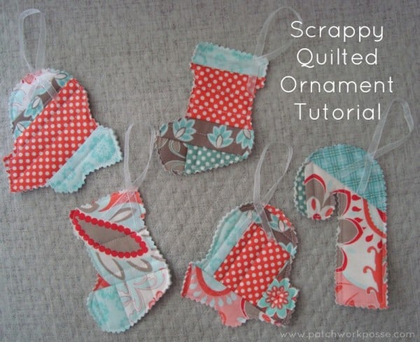 Christmas Sewing Projects: Let's Get Festive and Creative! 17 scrappy ornaments | quilt as you go | patchwork posse | easy sewing projects and free quilt tutorials