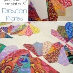 dresden plate how to make your own template| patchworkposse | easy sewing projects and free quilt tutorials
