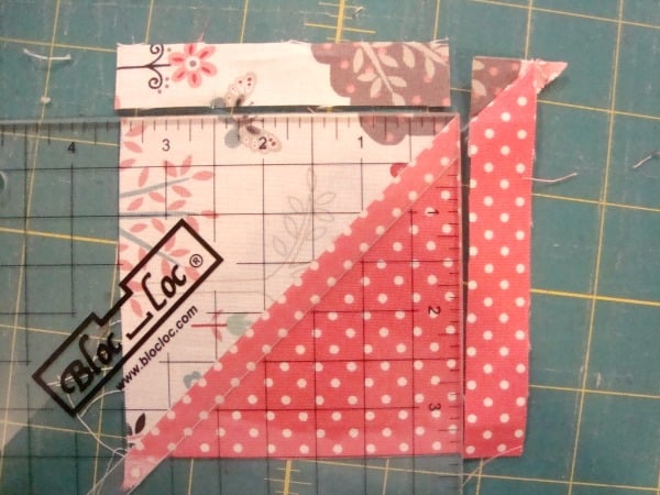 square up your half square triangle quilt block | patchwork posse | easy sewing projects