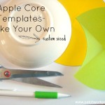 How to Make an Apple Core Template