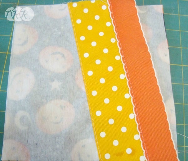 Halloween Ribbon Gift Bag Tutorial 2