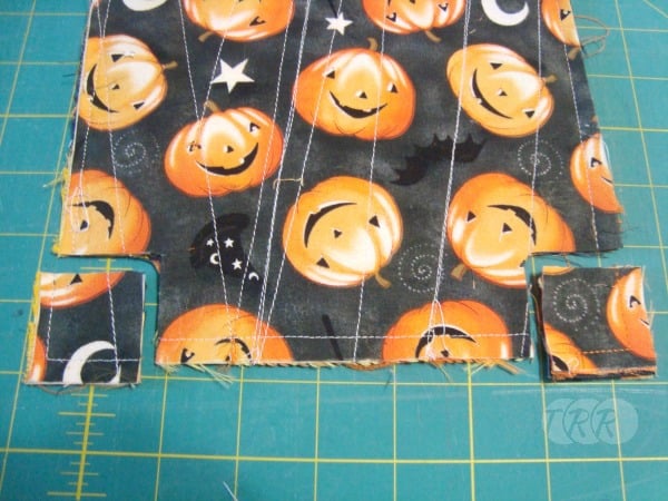 Halloween Ribbon Gift Bag Tutorial 5
