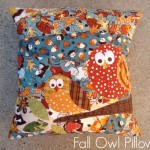 Make An Owl Fall Pillow With This Quick And Easy Tutorial!
