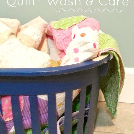 Quilt- Wash and Care | patchworkposse #quilting #sewing #wash