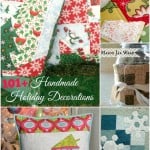 handmade holiday decorations | PatchworkPosse #holiday #christmas #diycrafts