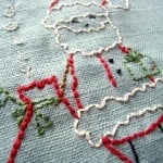 Free Christmas Embroidery Designs Snowman, Santa, Bird, and Christmas Tree