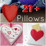 Valentine heart pillow tutorials | #valentines #heart #pillowtutorial