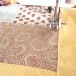 machine quilt with a walking foot