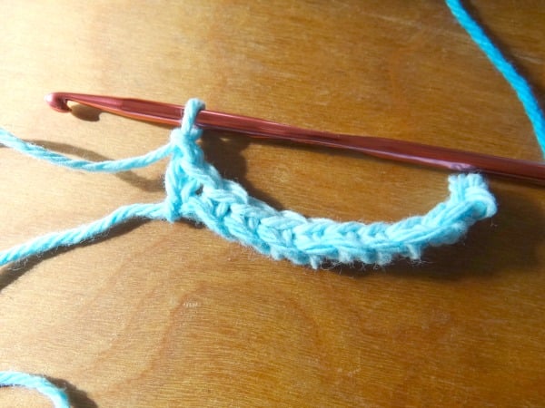 crochet row
