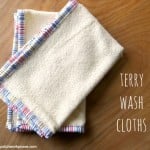 Terry Cloth Fingertip Towels - Quick And Easy Tutorial
