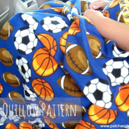 quillow pattern. Perfect for traveling and tossing in the car.