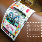 Arm Chair Pin Cushion and Sewing Pocket Tutorial