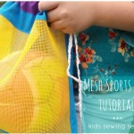 Sports Ball Cinch Bag - Sewing Projects for Kids Series