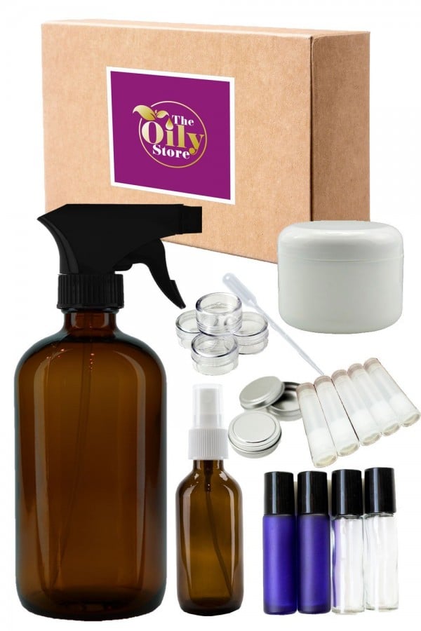 essential oil containers