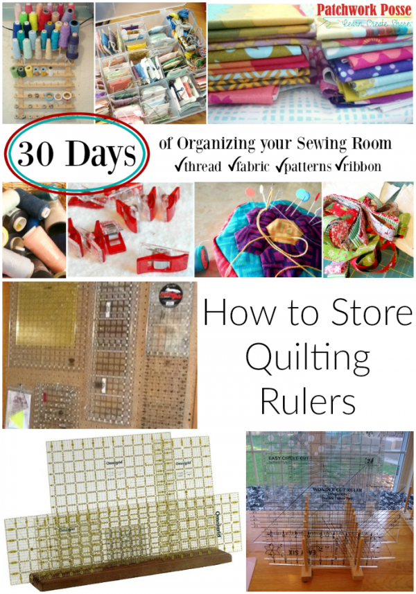 How To Store Quilting Rulers Patchwork Posse
