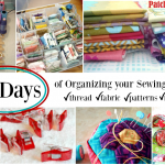30 Days of Sewing Room Organizing