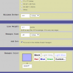 Free Online Hexagon Generator