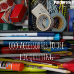 Oddball Accessories to use when Sewing